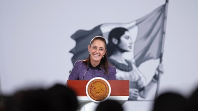 En septiembre, la presidenta Claudia Sheinbaum obtuvo un 70 por ciento de aprobación