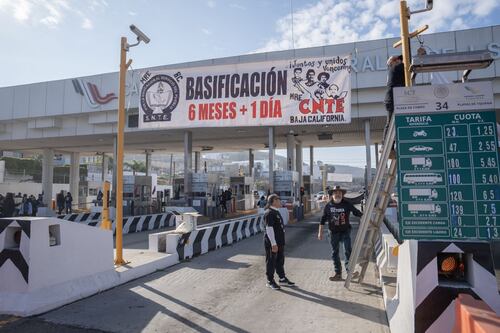 CNTE contesta a criticas de Sheinbaum a plantones: ‘No queremos un sexenio de puro diálogo’