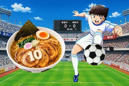 'El balón es amigo del ramen’: Así es el restaurante de ‘Supercampeones’ en la CDMX del influencer Yuta