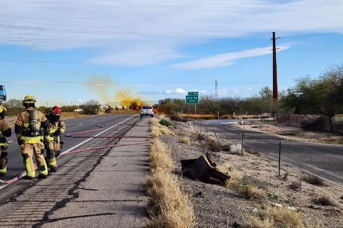 Derrame de ácido nítrico pone en alerta a Tucson; piden resguardarse del material peligroso