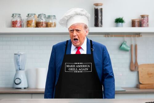 Trump se mete hasta la cocina