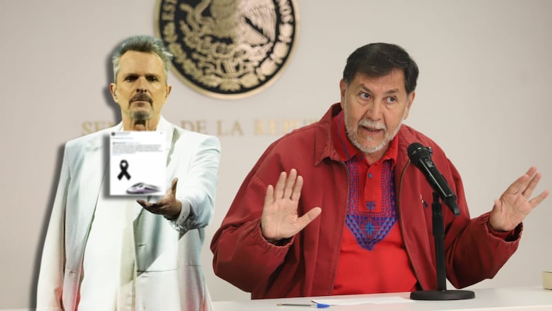 ¿Por qué Fernández Noroña se peleó con Miguel Bosé? Hasta le dijo ‘carroñero’