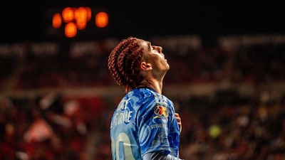 Marcelo Flores tuvo una lesión en el partido contra Toluca en la final de la Concachampions 2026. (Foto: Cuartoscuro)