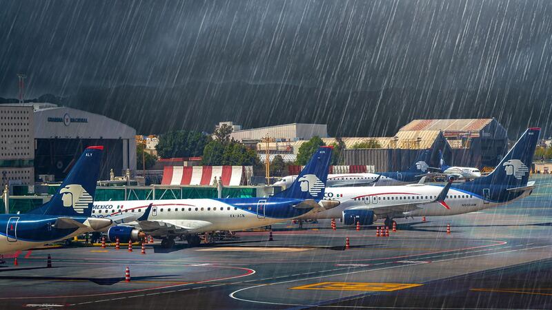 Se va a caer el cielo: Hay alerta de lluvias en 9 alcaldías y prevén problemas para el AICM