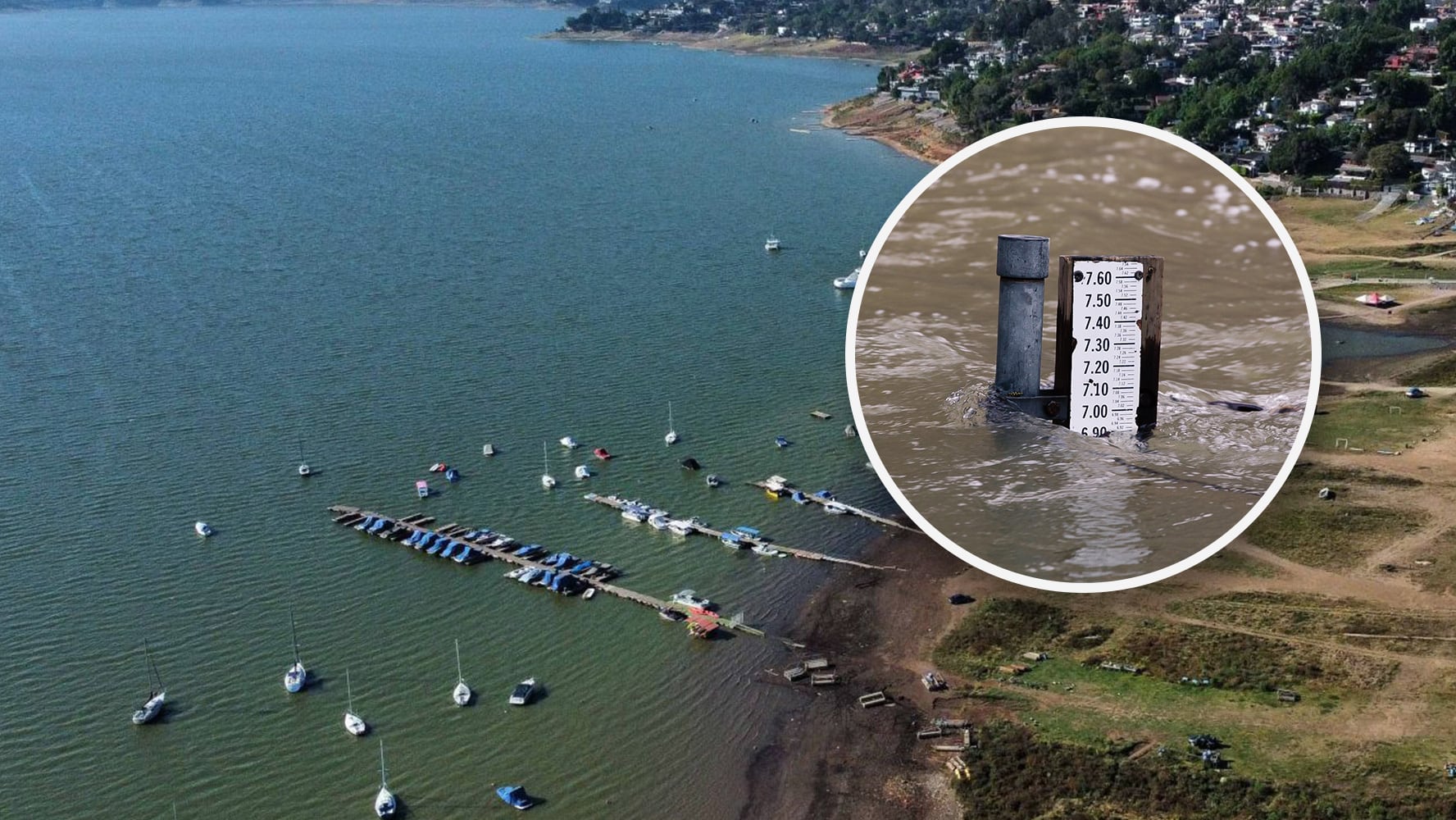 Cutzamala casi duplica nivel de 2024 por lluvias récord: 'No vamos a sufrir por falta de agua' – El Financiero