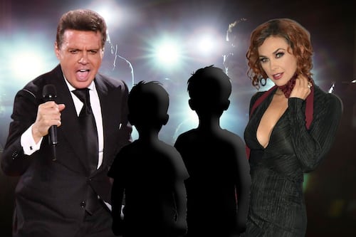Jamás los habían captado: Fotografían a los misteriosos hijos de Luis Miguel y Aracely Arámbula