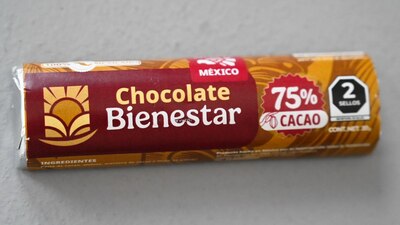 Actualmente, chocolate bienestar ya cuenta con dos presentaciones una de barra de 75% cacao y otra de