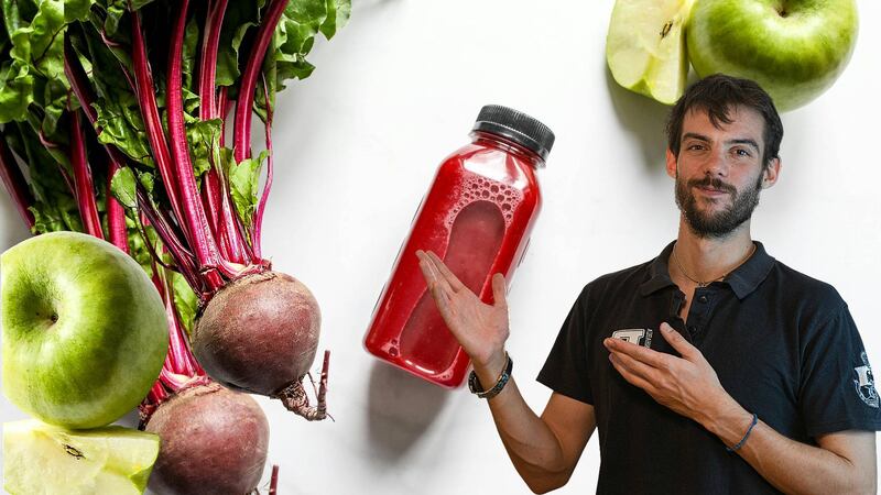 ¿Qué pasa si tomo jugo de manzana con betabel?