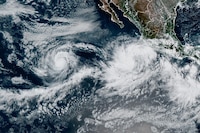 Depresión tropical Siete-E evoluciona a tormenta tropical ‘Genevieve’: Alcanzará la categoría 3, alertan