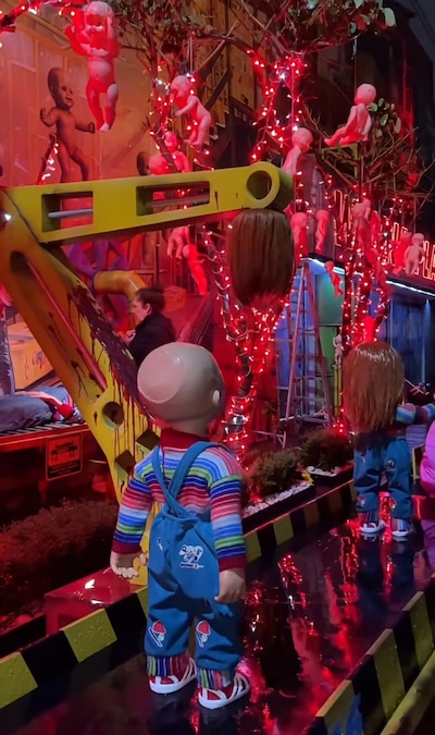 La casa viral de Chucky va a estar disponible hasta el 8 de noviembre. (Foto: Captura IG @go_rendon)