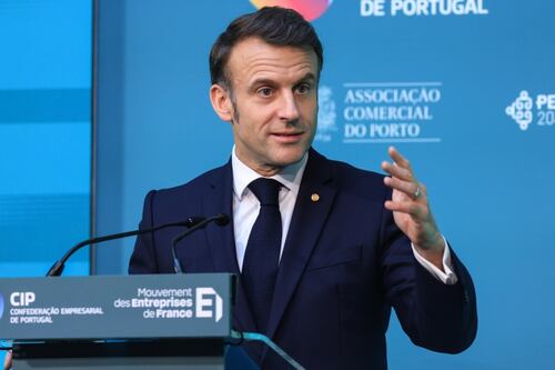 ‘Rusia amenaza a Europa’, alerta Macron y anuncia rearme francés previo a la cumbre de la UE