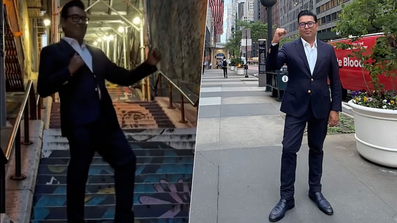 Senador Néstor Camarillo recrea baile del ‘Joker’ (Video)