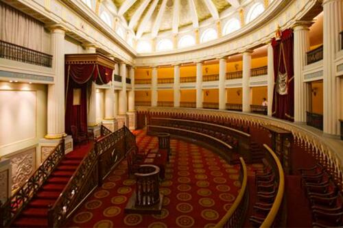 Recinto Parlamentario: Así es el salón con ‘influencia masónica’ de Palacio Nacional donde AMLO dio su mensaje