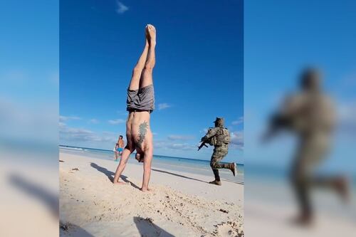 ‘Playa, yoga y narco’: Persecución en Tulum queda captada en VIDEO