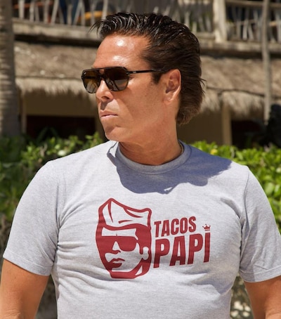 Roberto Palazuelos es fundador de Tacos Papi. (Foto: Instagram @tacospapi_mx)