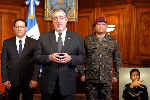 Guatemala declara estado de sitio en todo el país: ‘Usaremos toda la fuerza vs. las pandillas y las maras’