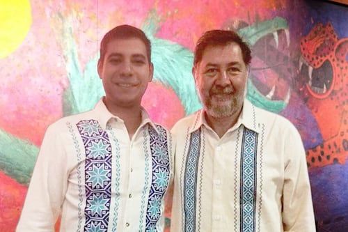 ¿Quién es Kin Yael Villafaña Morán, hijo de Fernández Noroña que trabaja en CFE, y cuánto gana?