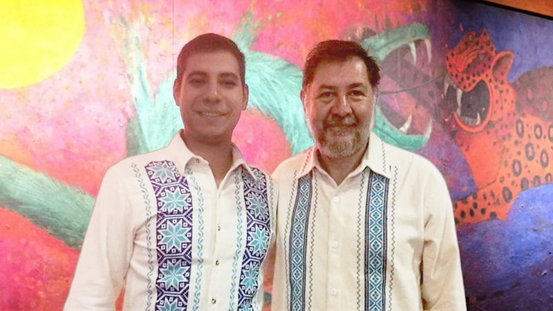 ¿Quién es Kin Yael Villafaña Morán, hijo de Fernández Noroña que trabaja en CFE, y cuánto gana?