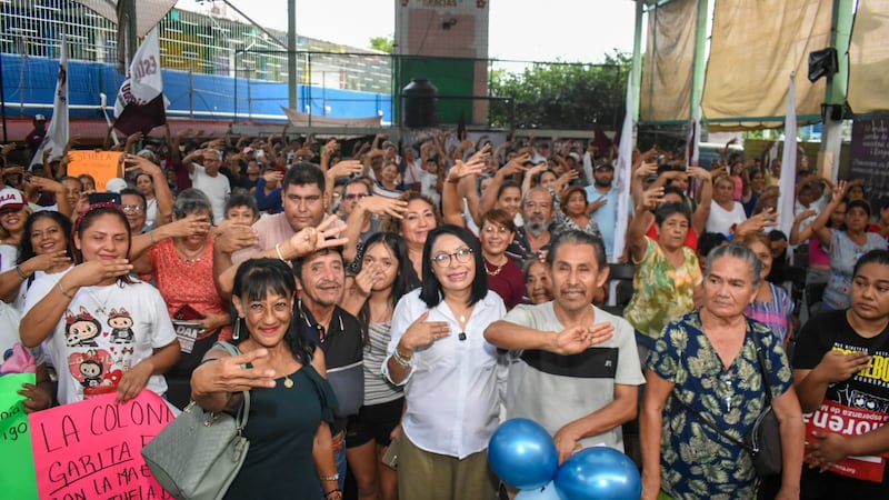 ‘Tú sí nos representas’: Reciben a Esthela Damián en La Garita de Acapulco