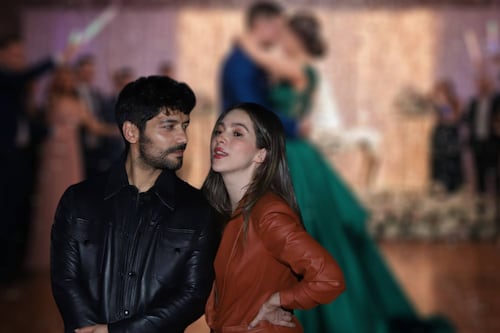 Con vestido de novia color verde y aretes de perlas: Así fue la lujosa boda de Paty Cantú y Christian Vázquez