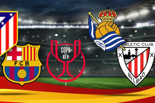 Barcelona vs. Atlético de Madrid HOY: ¿A qué hora y dónde ver EN VIVO semifinales de la Copa del Rey 2026?