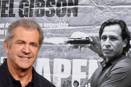 Gerardo Taracena le pidió un beso a Mel Gibson en la audición de ‘Apocalypto’: ‘Why not?’, le respondió