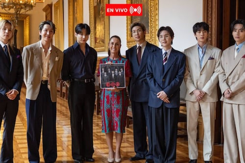 El ARMY muestra el músculo: 50 mil fueron a ver a BTS a Palacio Nacional: ‘Te amo, muchas gracias’ (FOTOS)