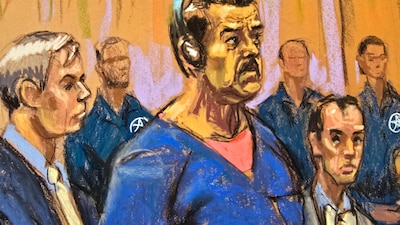 Este jueves 26 de marzo se celebrará la audiencia de Nicolás Maduro y su esposa en EU (Foto: EFE)