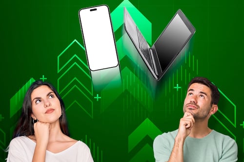 ¿Por qué suben las computadoras y celulares?