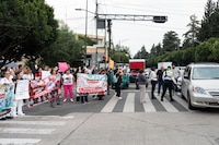 Marcha de trabajadores del IMSS EN VIVO: Contingentes caminan sobre Eje 3; estas son las calles cerradas