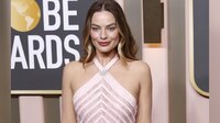 Globos de Oro 2023: Margot Robbie usó vestido Chanel a la medida; tardaron 750 horas en hacerlo