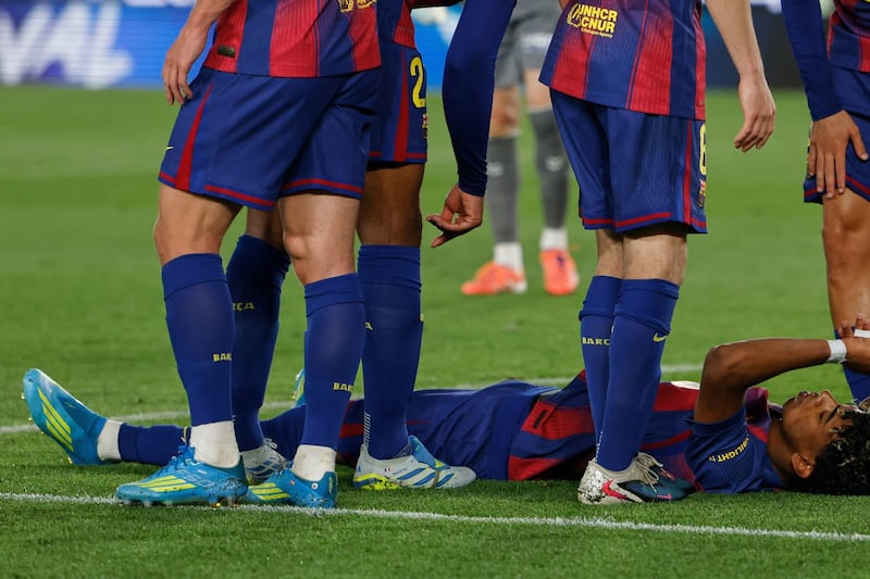 ¿Peligra el Mundial 2026? Lamine Yamal se lesiona a semanas de partidos en México