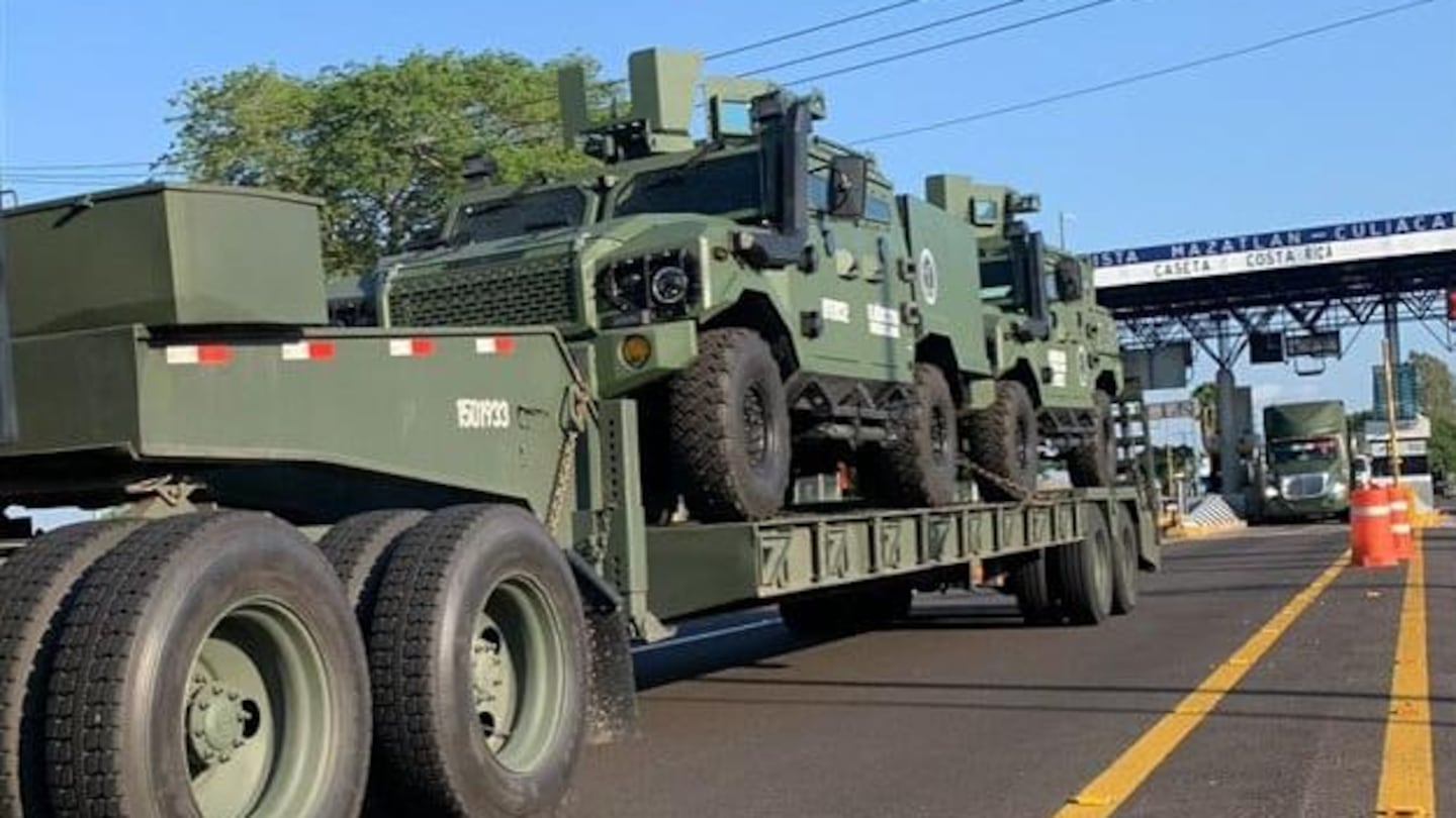Así son los Oceloti, los vehículos del Ejército para luchar contra el Cártel de Sinaloa – El Financiero