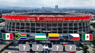 El Estadio Ciudad de México alberga partidos de la fase de grupos y de las eliminatorias del Mundial 2026. (Foto: Cuartoscuro/Shutterstock)