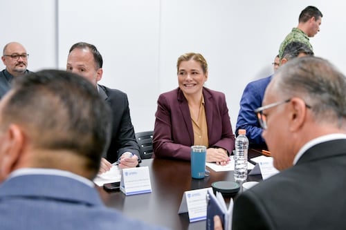 Maru Campos encabeza Mesa de Seguridad en Ciudad Juárez