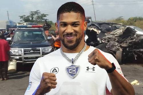 Anthony Joshua sale del hospital tras accidente automovilístico: ‘Con el corazón encogido por sus amigos’