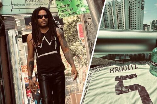 Lenny Kravitz regresa a la CDMX y dedica mensaje a la Selección Mexicana