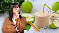 ¿Cuáles son los beneficios del licuado de avena con manzana?