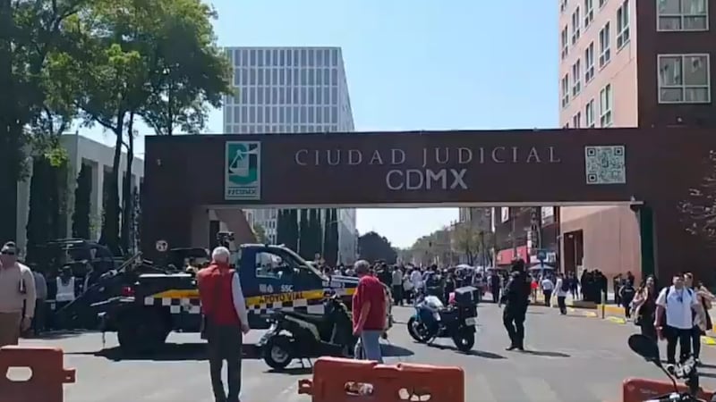 Amenaza de bomba en juzgados de Ciudad Judicial: Evacúan a 600 personas en la Colonia Doctores, CDMX