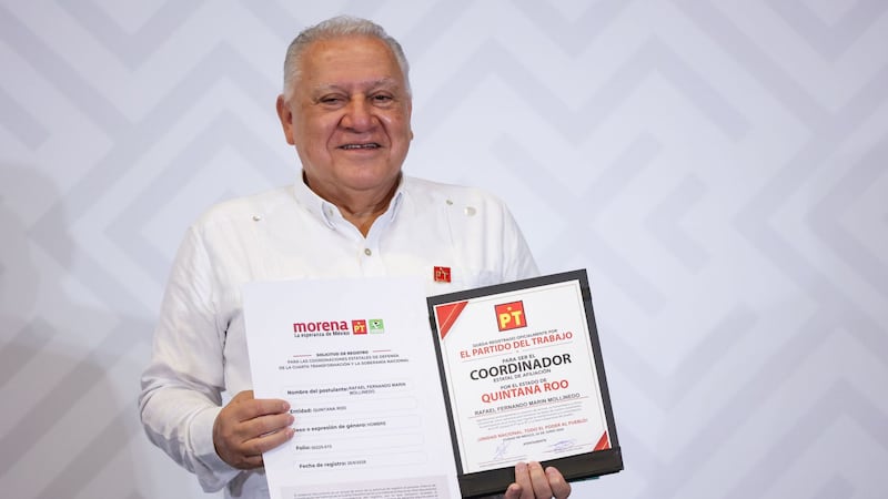 ‘No jodan con eso’: Rafael Marín evita hablar de excolaborador ligado a mafia rumana tras perder interna de Morena