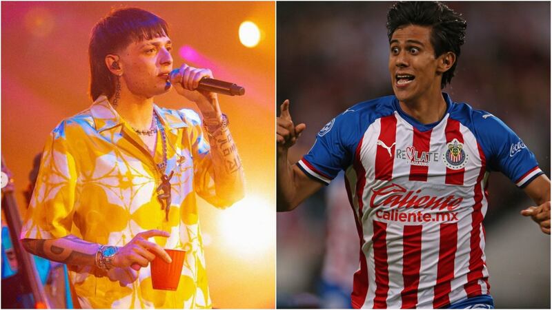 Peso Pluma sí jugó en Chivas, confirma JJ Macías; ‘Era buenísimo, nada qué ver ahora’