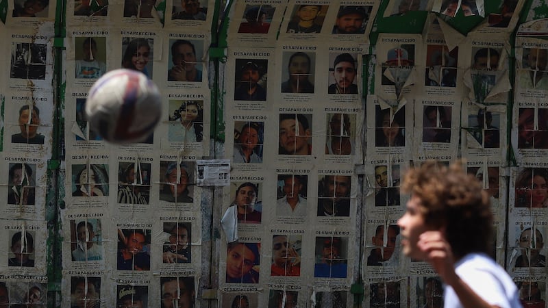 Colectivos arman ‘cascarita’ para visibilizar crisis de desaparecidos