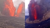 VIDEO: El volcán Kilauea registra una impactante erupción en Hawaii