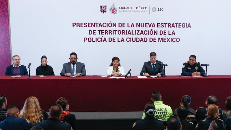 Brugada presenta nueva estrategia de seguridad en CDMX; aumenta cuadrantes y refuerza vigilancia
