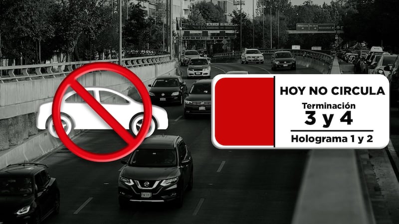 ¿Cómo opera el Hoy No Circula del 25 de febrero en CDMX y Edomex?