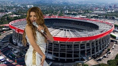 Shakira se presenta en la inauguración del Mundial 2026 en el Estadio CDMX. (Foto: Cuartoscuro)