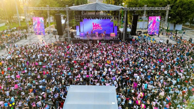 Con Luli Pampin y Piccolos, más de 20 mil asistentes celebraron el Día del Niño en Sinaloa