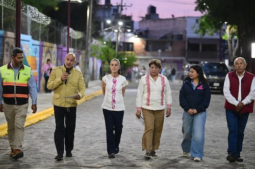 Plan Oriente: Construyen 200 km de Senderos Seguros para mujeres con luminarias y botones de pánico
