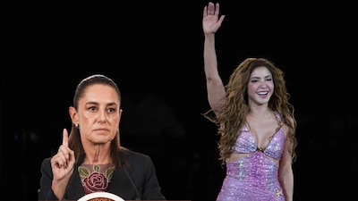 Claudia Sheinbaum elogió a la cantante Shakira tras su concierto en el Zócalo. (Foto: Créditos Cuartoscuro)