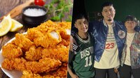 ¿Cómo es el ‘puro chicken’ de Washington? Yahritza y su Esencia lo aclara mientras come frijoles